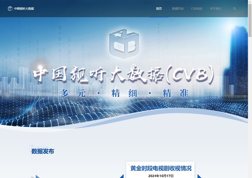 中国视听大数据