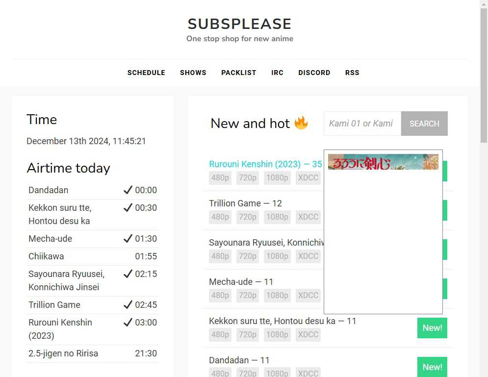 SubsPlease